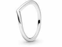 PANDORA Polished Wishbone Ring Sterling-Silber Größe 52