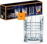 Nachtmann Whisky Gl&auml;ser Set 345 ml, 4 St&uuml;ck, Square, 101050, Whiskygl&auml;ser aus