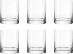 Leonardo 039614 Easy+ Set 6 Becher Maxi, Glas, klar, 7.9 x 7.9 x 8.80 cm, 6...