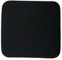 ASA 7835420 Untersetzer - Glasuntersetzer - schwarz - Kunstleder 10 x 10 cm