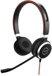 Jabra Evolve 40 UC Stereo Headset - Unified Communications Kopfh&ouml;rer f&uuml;r VoIP