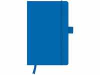 Herlitz 11369048 Notizbuch my.book Classic A5, 96 Blatt, blanko, blau