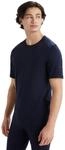 Icebreaker Herren T-Shirt 200 Oasis SS Crewe, Midnight Navy, L, 104509401L