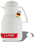 Helios Top Thermoskanne Wei&szlig; 1L &ndash; 6h Hei&szlig; - H&auml;lt Getr&auml;nke hei&szlig; & kalt &ndash;