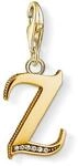 THOMAS SABO Charm-Anh&auml;nger Buchstabe Z gold 925er Sterlingsilber; 750er Gelbgold
