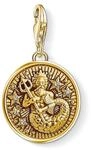THOMAS SABO Charm-Anh&auml;nger Sternzeichen Wassermann 925er Sterlingsilber; 750er