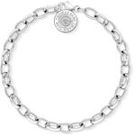 THOMAS SABO Damen Charm-Armband Diamant Charm Club 925 Sterling Silber DCX0001-725-14