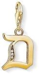 Thomas Sabo Damen Charm-Anh&auml;nger L Buchstabe Charm Club 925 Sterling Silber