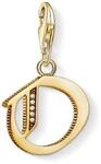 Thomas Sabo Damen Charm-Anh&auml;nger L Buchstabe Charm Club 925 Sterling Silber