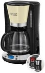 Russell Hobbs Kaffeemaschine [Digitaler Timer, Brausekopf f&uuml;r optimale