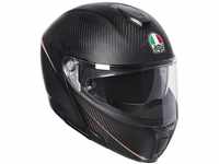AGV Herren Sportmodular Motorrad Helm, Tricolor MATT Carbon/Italy, XXS