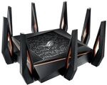 ASUS GT-AX11000 ROG Rapture Gaming kombinierbarer Router (Tethering als 4G und 5G