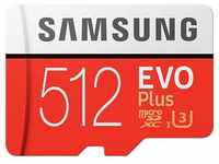 Samsung Memory MB-MC512GAEU 512 GB Class 10 - U3 EVO Plus Micro SD Karte mit...