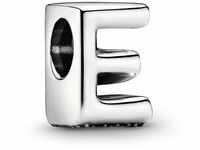 PANDORA Moments Buchstabe E - wendbares Alphabet-Charm aus Sterling-Silber mit