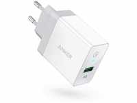 Anker PowerPort+ 1 Quick Charge 3.0 18W USB Wand Ladegerät mit Power IQ für...