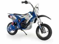 INJUSA - Moto Cross Blue Fighter, Elektromotorrad für Kinder von 6 bis 10...