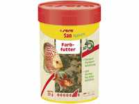 sera San Nature 100 ml - Farbfutter aus Flocken mit 10% Krill für die natürliche