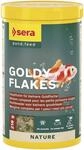 sera Goldy Flakes Nature 1 L/210 g | Goldfischfutter Flocken f&uuml;r Aquarium & Teich 