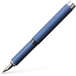 FABER-CASTELL 148442 - F&uuml;ller Essentio, Feder EF, Aluminium Blau