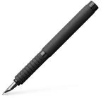 Faber-Castell 148480 - F&uuml;ller Essentio, Feder M, Aluminium schwarz