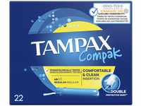 Tampax Reguläre Tampons Compak – 22 Stück