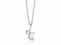 MIORE Damen Halskette | Engel Design | 925 Sterling Silber | mit 11 Zirkonias...