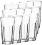 Leonardo Rock XL Longdrink-Glas, gro&szlig;er Trink-Becher aus Glas,