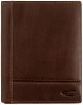 camel active Tokyo Herren Geldb&ouml;rse Hochformat Leder Mittelgro&szlig; Braun