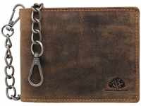 Greenburry Vintage Wallet Leather 12 cm Brown