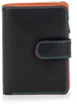 mywalit - Leder Damen Geldb&ouml;rse - Large Wallet/Zip Purse - 229-4 - Black Pace