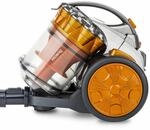 H.Koenig STC60 Beutelloser Multizyklon Bodenstaubsauger Kompakt+ Orange,