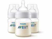Avent Classic+ Feeding Bottle 125ml - 3 pack