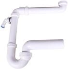 Dallmer Raumspar-Siphon 121, 1&frac12;'' x DN 40/DN 50, 1 St&uuml;ck, 040237