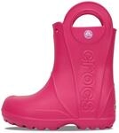 Crocs Unisex Kinder Handle It Rain Boot Kids Stiefel, Candy Pink, 30/31 EU