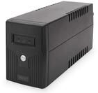 DIGITUS Line-Interactive VI USV - 600VA / 360W - AVR - 2 Schutzkontakt-Steckdosen -