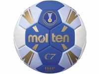 Molten Unisex – Erwachsene Trainingsball Handball, blau/weiß/Gold, Größe 1