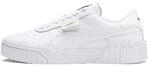 PUMA Damen Cali Wn's Turnschuhe, Puma White-Puma White, 36 EU