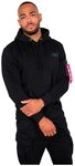 Alpha Industries Herren Alpha Industries Back Print Hoody Neon Print Kapuzensweat
