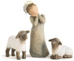 Enesco Willow Tree Little Shepherdess Figurine