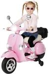 Actionbikes Motors Kinder Elektroroller Vespa Lizenziert (Pink) | Kinder...