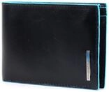Piquadro - Kompakte Geldb&ouml;rse aus Leder - Herren - Nachtblau