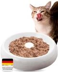 Lucky-Kitty Katzennapf Keramik M I Sp&uuml;lmaschinenfester Futternapf f&uuml;r Katzen I