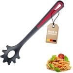 Westmark 29602270 Spaghettil&ouml;ffel "Gallant", PA/TPE, schwarz/rot, 30,5 x 6,3 x...