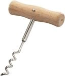Westmark Korkenzieher, Wendel mit Seele, L&auml;nge: 10,4 cm, Holz/Stahl, Woody,