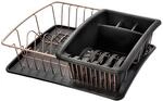 Metaltex Aquatex Plus Sp&uuml;lkorb, Metall, Kupfer, 35x32x12cm