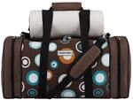anndora Picknick K&uuml;hltasche inkl. Picknick Decke Geschirr Besteck f&uuml;r 4 Personen