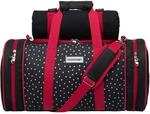 anndora Picknick K&uuml;hltasche + Decke + Zubeh&ouml;r schwarz wei&szlig; gepunktet