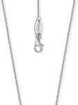 Engelsrufer Damen-Ankerkette 925 Silber rhodiniert 43 cm - ERNA-43-15S