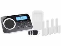 OLYMPIA Protect 9761 GSM Haus Alarm Alarmanlagen-Set mit 4...