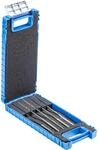 PFERD TOOLS Diamant-Hemmungsfeilen-Set, 5-teilig, Korngr&ouml;&szlig;e D 126, 140mm, in